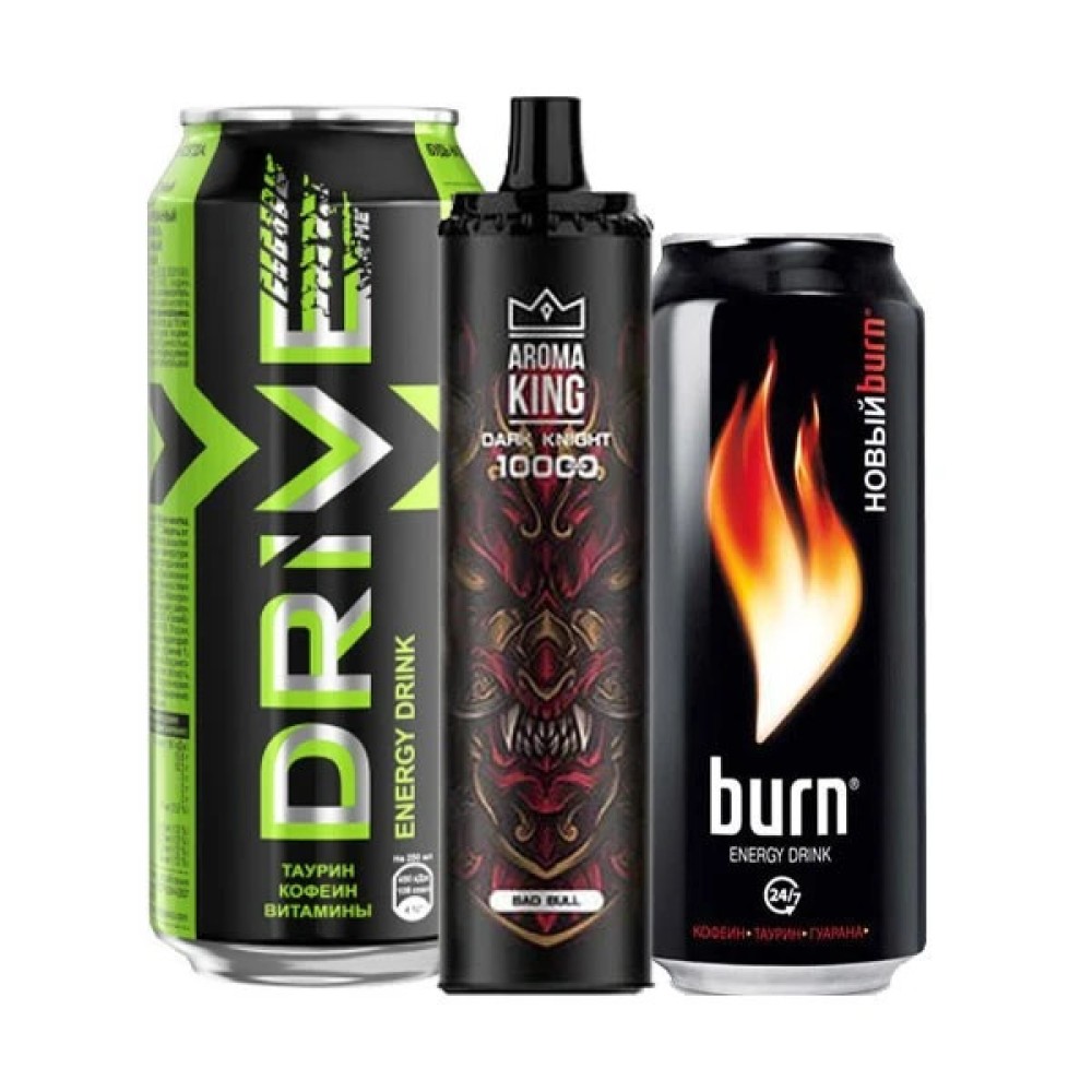 Jednorazowy papieros elektroniczny Aroma King Bad Bull (10000 zaciągnięć)