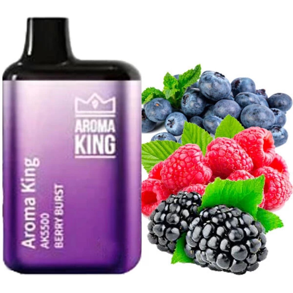 Jednorazowy papieros elektroniczny Aroma King Berry Burst (5500 zaciągnięć)