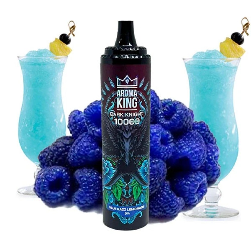 Jednorazowy papieros elektroniczny Aroma King Blue Razz Lemonade (10000 zaciągnięć)