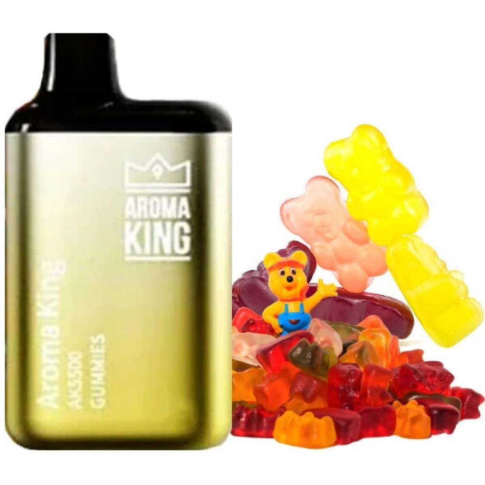 Jednorazowy papieros elektroniczny Aroma King Gummies (misie) (5500 zaciągnięć)