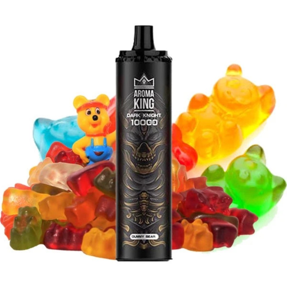 Jednorazowy papieros elektroniczny Aroma King Gummy Bear (10000 zaciągnięć)