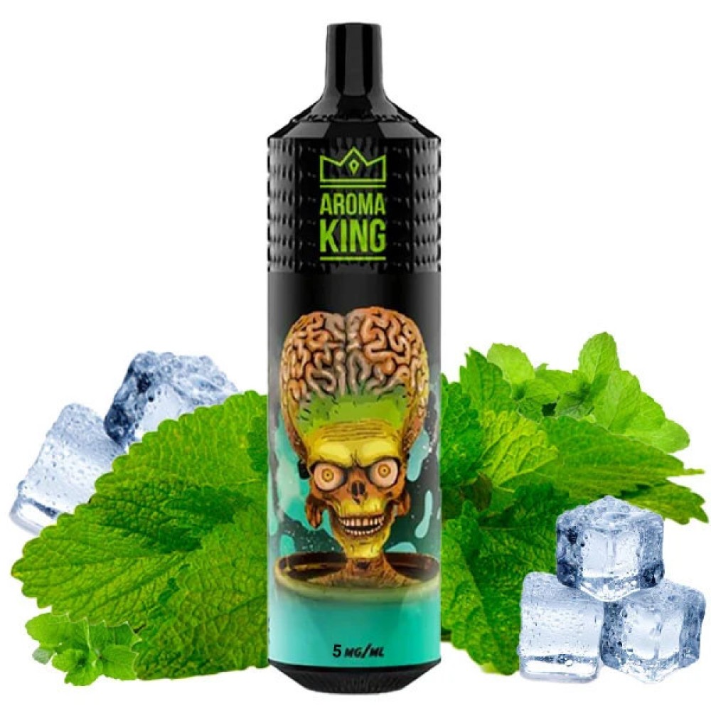 Jednorazowy papieros elektroniczny Aroma King Mars Cool Mint (9000 zaciągnięć)