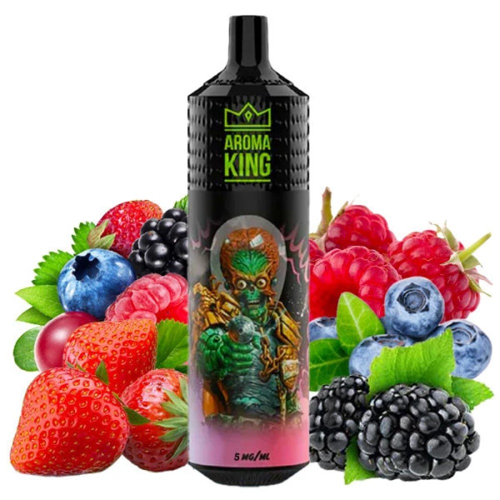 Jednorazowy papieros elektroniczny Aroma King Mars Mixed Berries (9000 zaciągnięć)