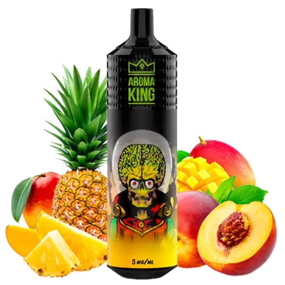 Jednorazowy papieros elektroniczny Aroma King Mars Peach Mango Pineapple (Peach Mango Pineapple) (9000 zaciągnięć)