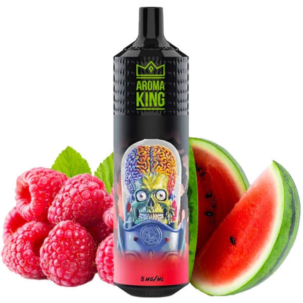 Jednorazowy papieros elektroniczny Aroma King Mars Raspberry Watermelon (Malina Watermelon) (9000 zaciągnięć)
