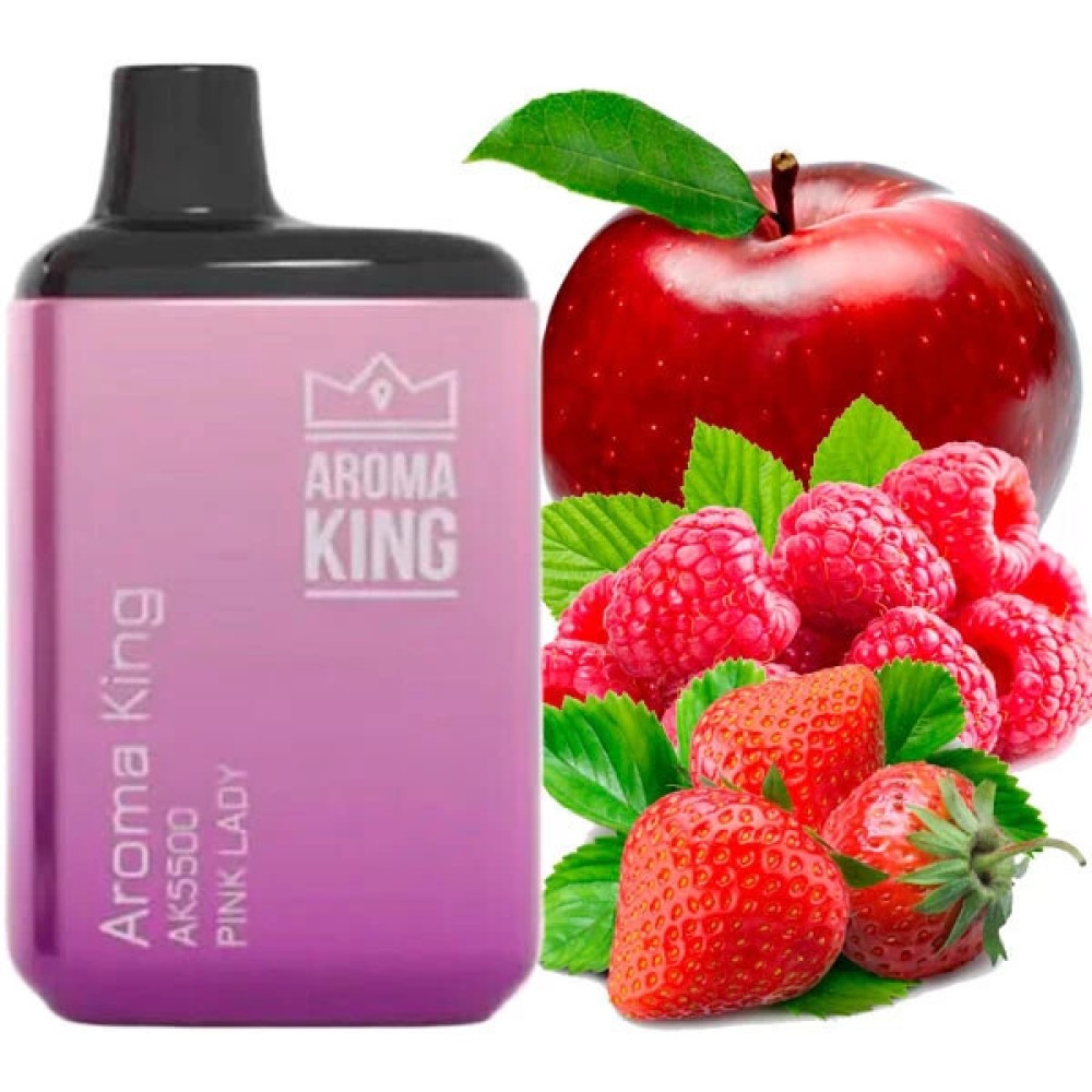 Jednorazowy papieros elektroniczny Aroma King Pink Lady (Pink Lady) (5500 zaciągnięć)