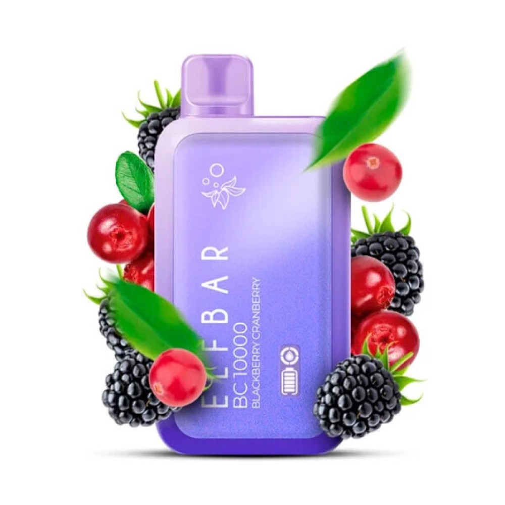 Jednorazowy papieros elektroniczny Elf Bar BC Blackberry Cranberry (10000 zaciągnięć)
