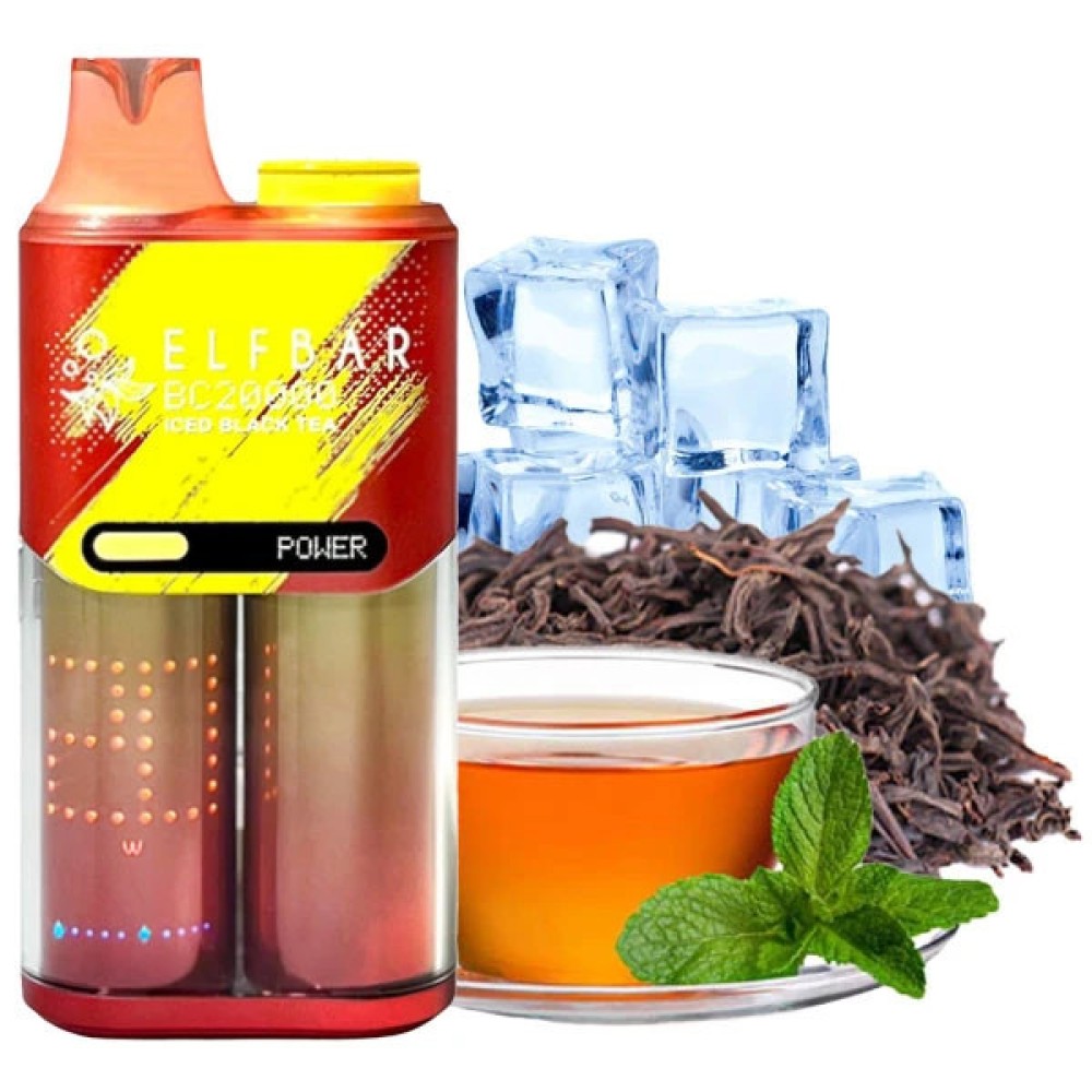 Jednorazowy papieros elektroniczny Elf Bar BC Iced Black Tea (20000 zaciągnięć)