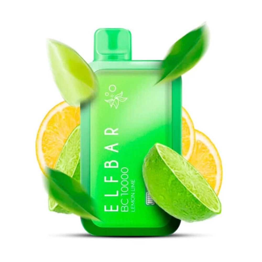 Jednorazowy papieros elektroniczny Elf Bar BC Lemon Lime (Lemon Lime) (10000 zaciągnięć)