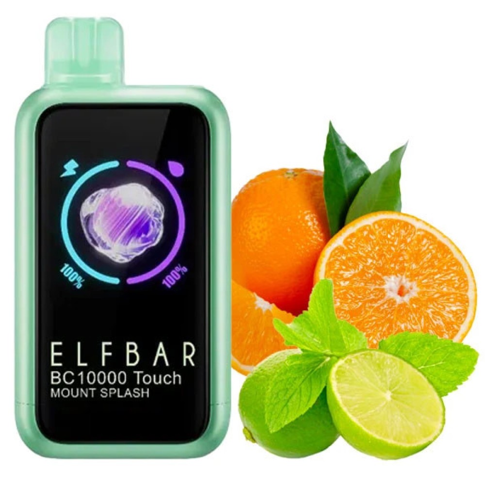 Jednorazowy papieros elektroniczny Elf Bar BC Touch Mount Splash (Mount Splash) (10000 zaciągnięć)