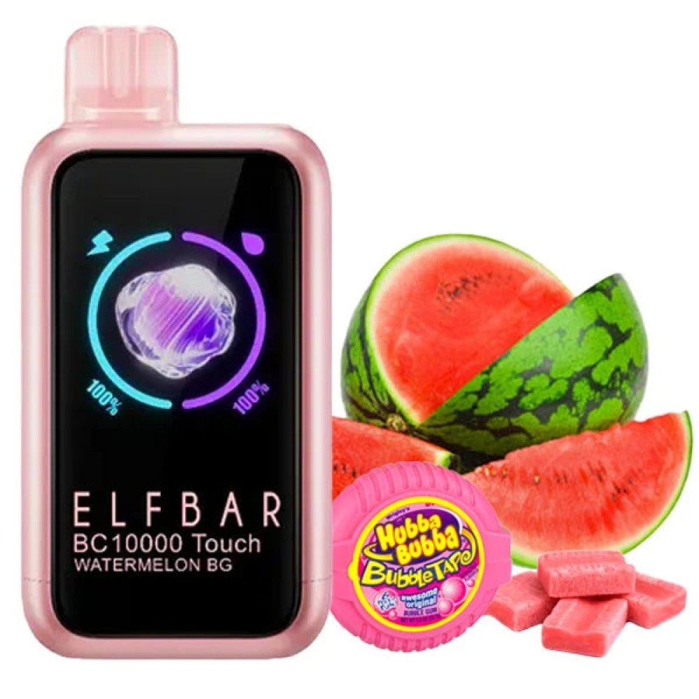 Jednorazowy papieros elektroniczny Elf Bar BC Touch Watermelon BG (10000 zaciągnięć)