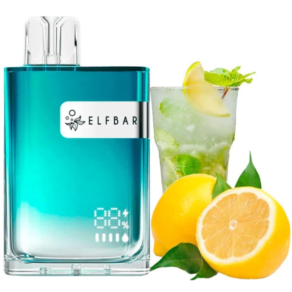 Jednorazowy papieros elektroniczny Elf Bar CR Lemonade (Lemonade) (8000 zaciągnięć)