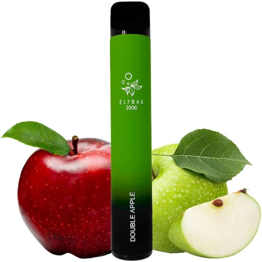 Jednorazowy papieros elektroniczny Elf Bar E-Shisha Double Apple (2000 zaciągnięć)