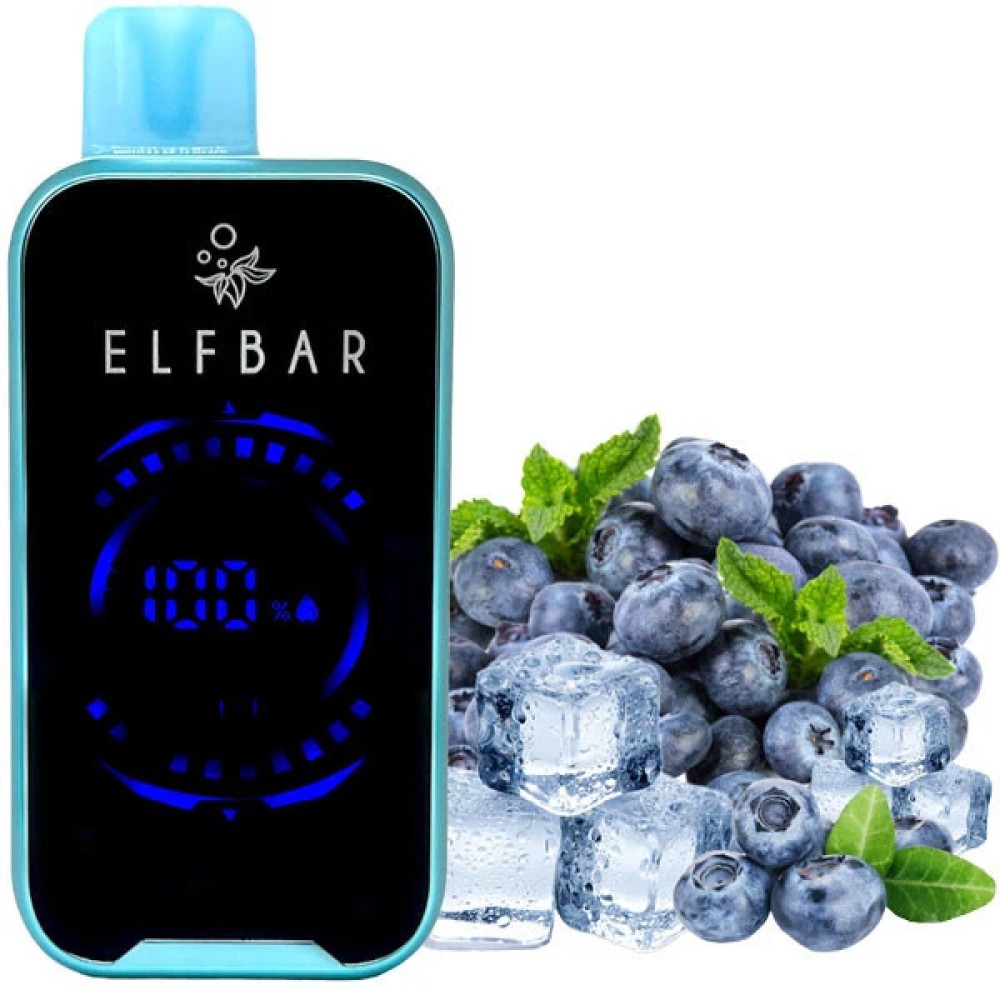 Jednorazowy papieros elektroniczny Elf Bar FS Blueberry Ice (18000 zaciągnięć)