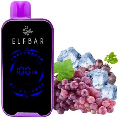Jednorazowy papieros elektroniczny Elf Bar FS Grape Ice (Grape Ice) (18000 zaciągnięć)
