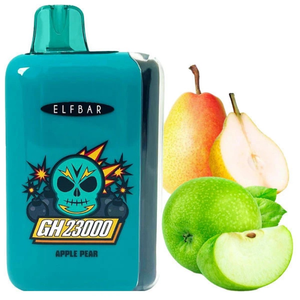 Jednorazowy papieros elektroniczny Elf Bar GH Apple Pear (23000 zaciągnięć)