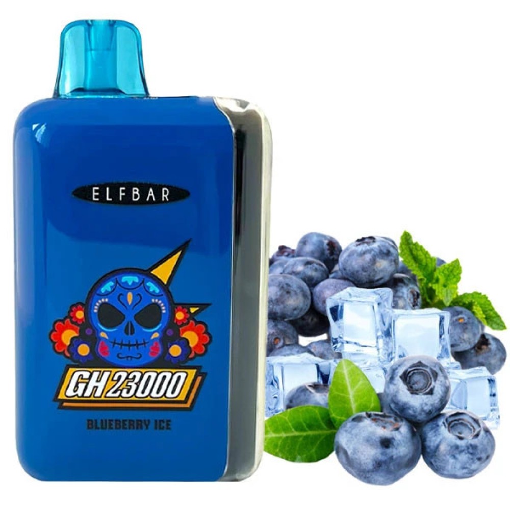 Jednorazowy papieros elektroniczny Elf Bar GH Blueberry Ice (23000 zaciągnięć)