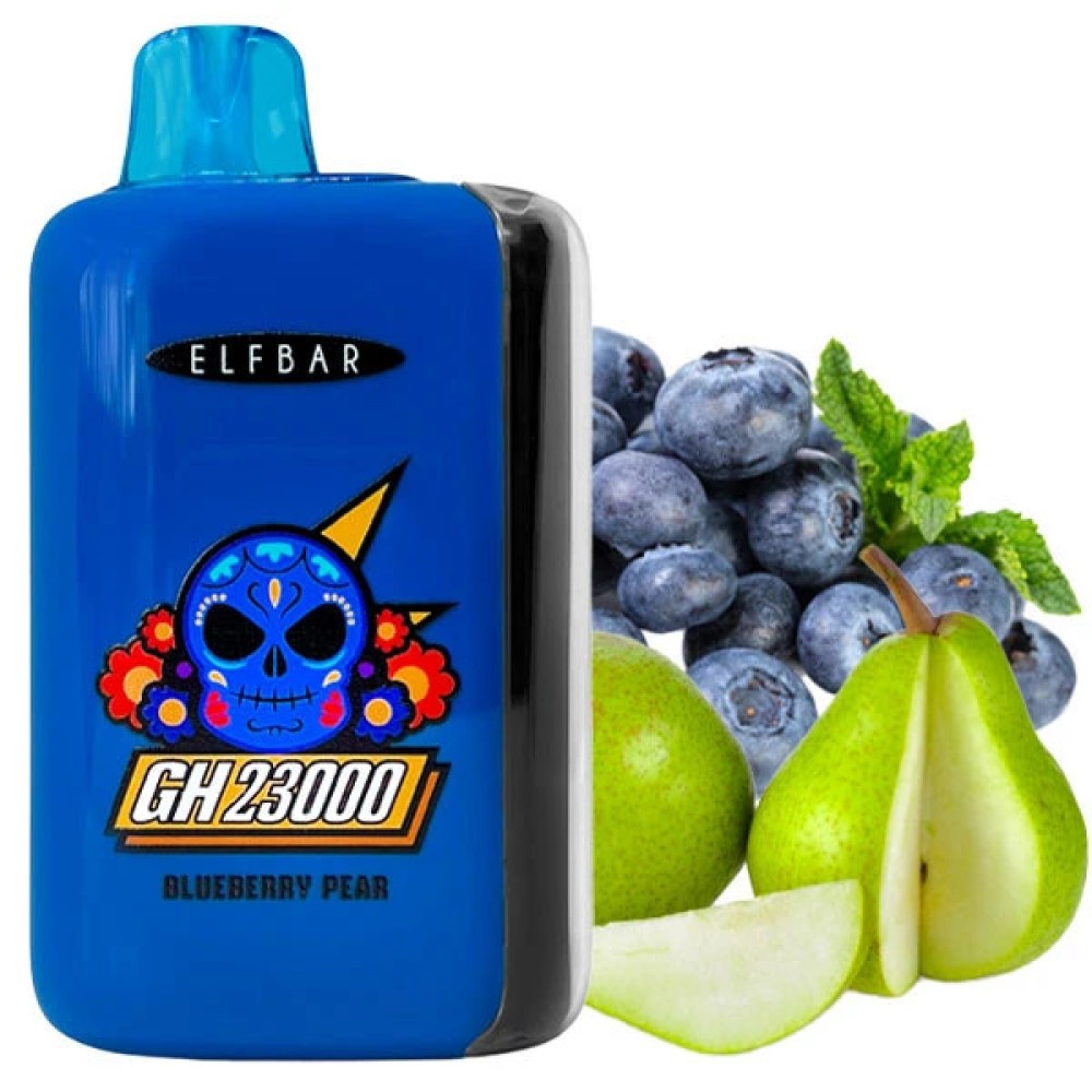 Jednorazowy papieros elektroniczny Elf Bar GH Blueberry Pear (23000 zaciągnięć) (2% Ni)