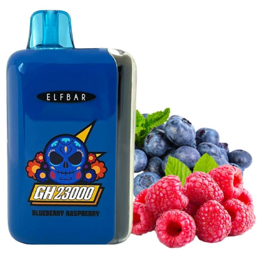 Jednorazowy papieros elektroniczny Elf Bar GH Blueberry Raspberry (23000 zaciągnięć)