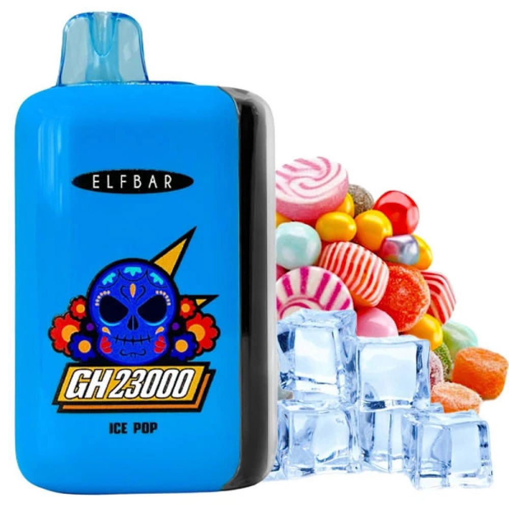 Jednorazowy papieros elektroniczny Elf Bar GH Ice Pop (23000 zaciągnięć) (2% nikotyny)