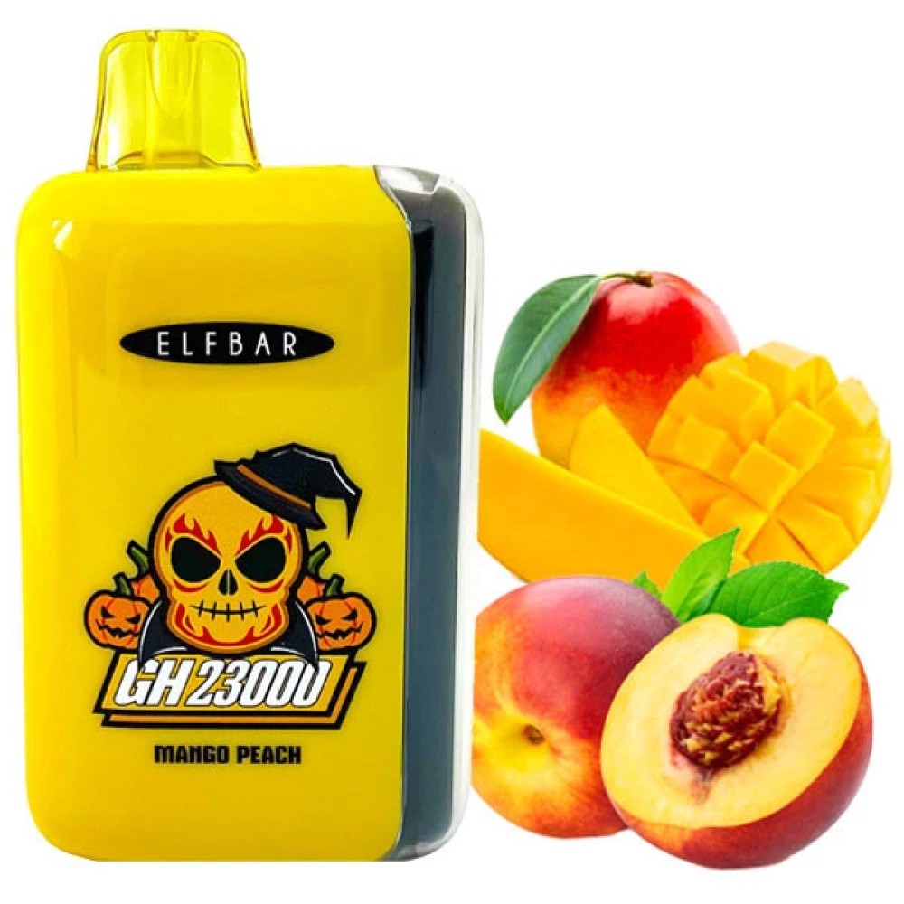 Jednorazowy papieros elektroniczny Elf Bar GH Mango Peach (23000 zaciągnięć)