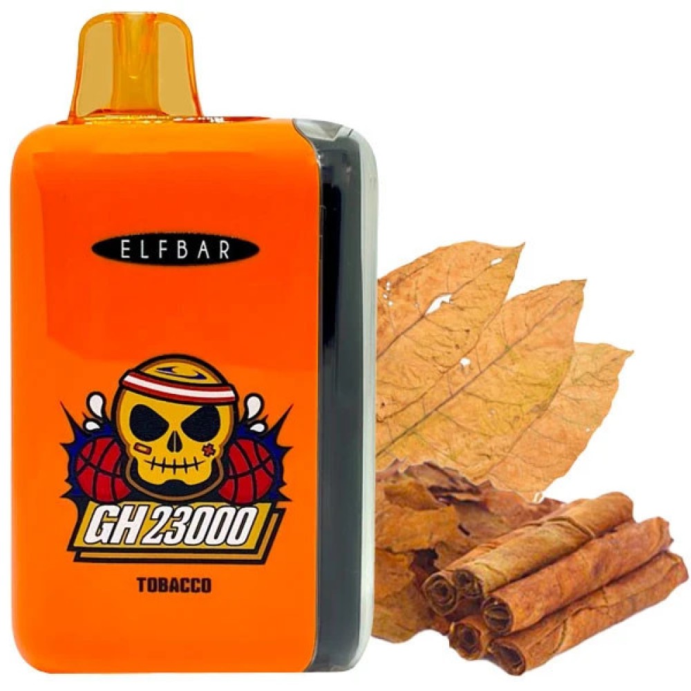 Jednorazowy papieros elektroniczny Elf Bar GH Tobacco (tytoń) (23000 zaciągnięć)