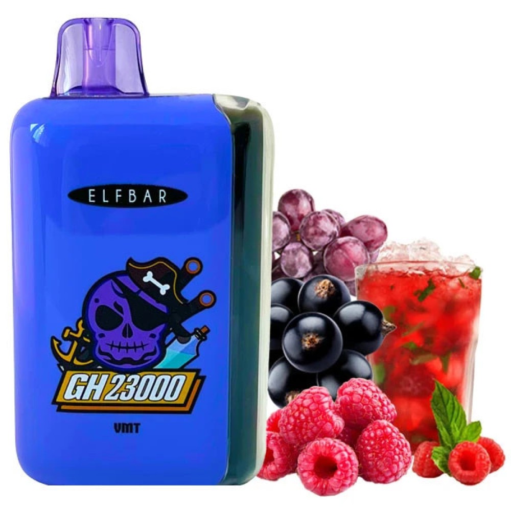 Jednorazowy papieros elektroniczny Elf Bar GH Vmt (Vmt) (23000 zaciągnięć)