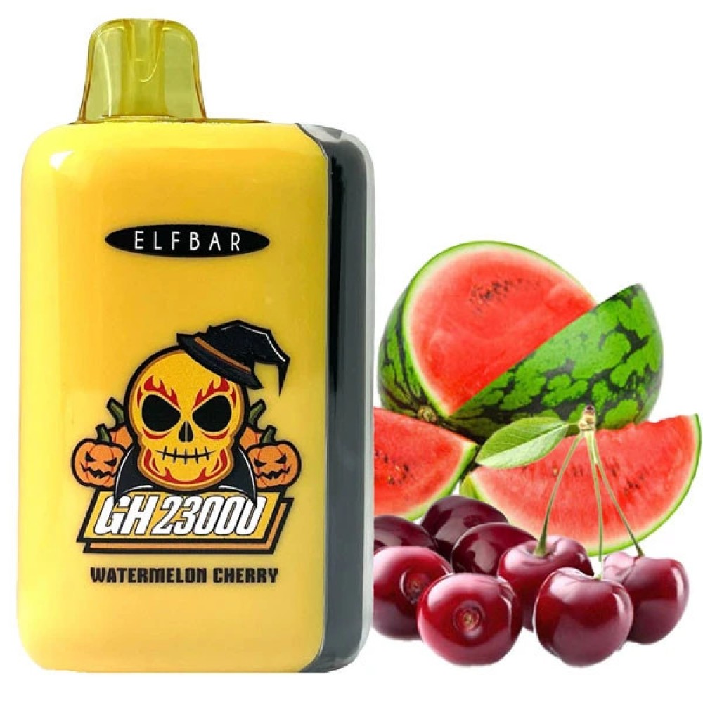 Jednorazowy papieros elektroniczny Elf Bar GH Watermelon Cherry (23000 zaciągnięć)