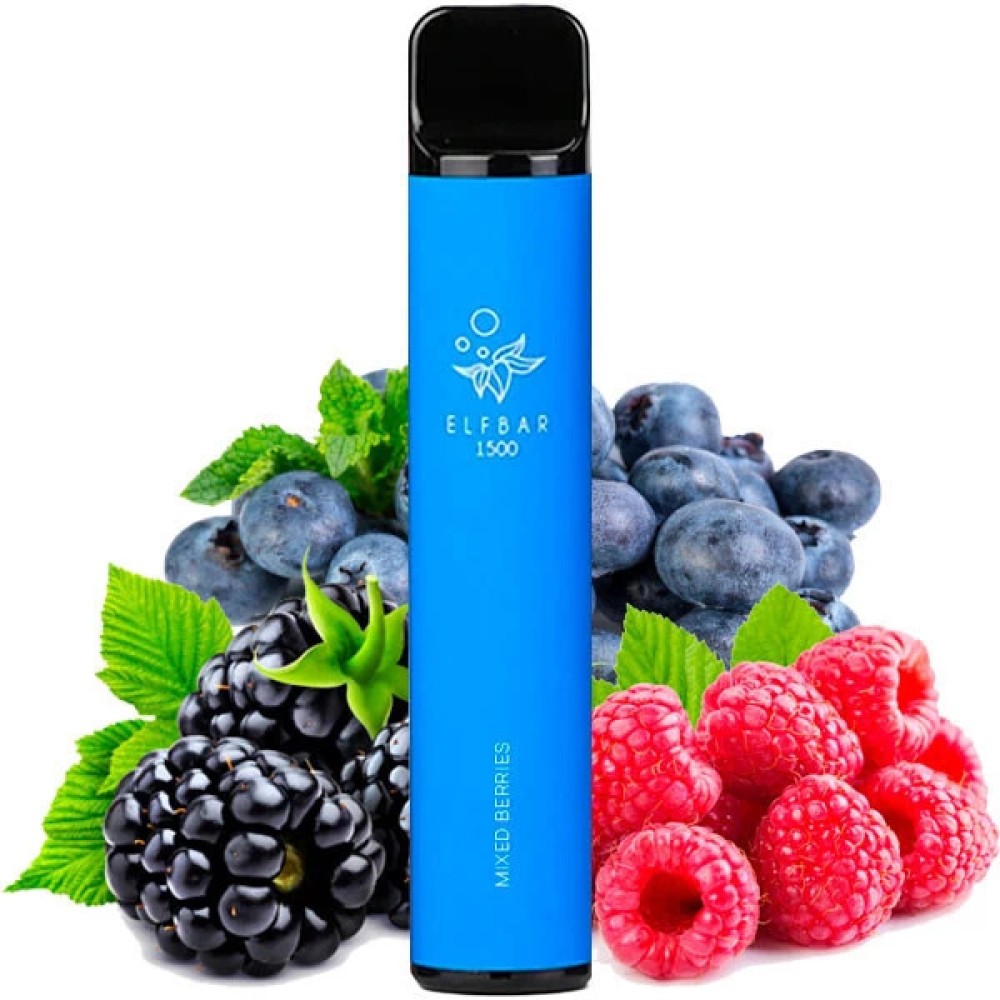 Jednorazowy papieros elektroniczny Elf Bar Mixed Berries (1500 zaciągnięć)