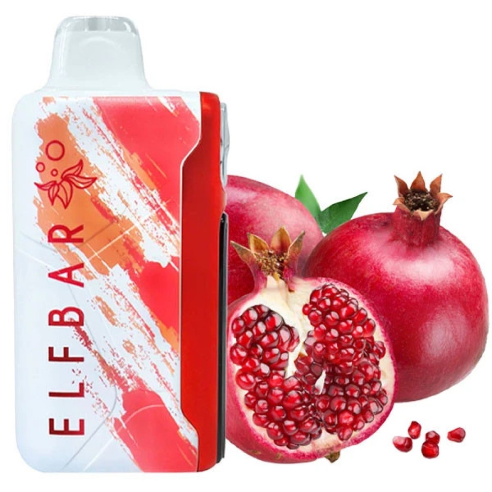 Jednorazowy elektroniczny papieros Elf Bar Nic King Pomegranate Burst (30000 zaciągnięć)