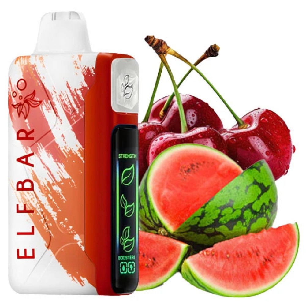 Jednorazowy elektroniczny papieros Elf Bar Nic King Watermelon Cherry (30000 zaciągnięć)