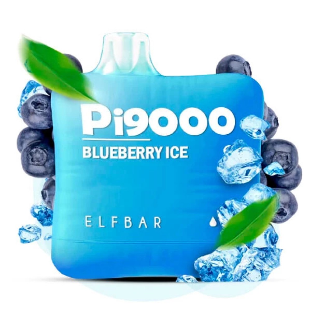 Jednorazowy papieros elektroniczny Elf Bar Pi Blueberry Ice (9000 zaciągnięć)