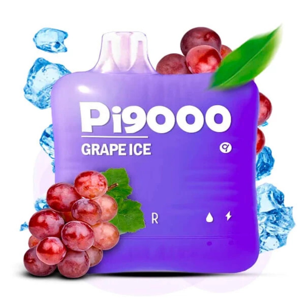 Jednorazowy papieros elektroniczny Elf Bar Pi Grape Ice (Grape Ice) (9000 zaciągnięć)