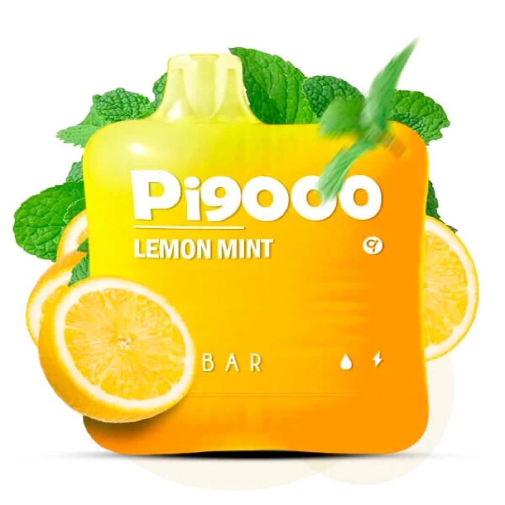 Jednorazowy papieros elektroniczny Elf Bar Pi Lemon Mint (Lemon Mint) (9000 zaciągnięć)