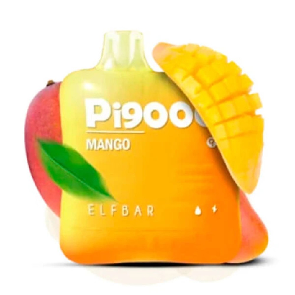 Jednorazowy papieros elektroniczny Elf Bar Pi Mango (Mango) (9000 zaciągnięć)