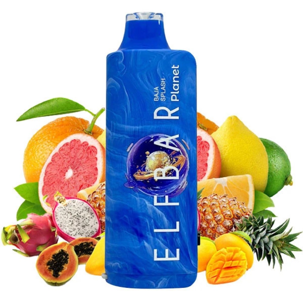 Jednorazowy papieros elektroniczny Elf Bar Planet Baja Splash (25000 zaciągnięć)