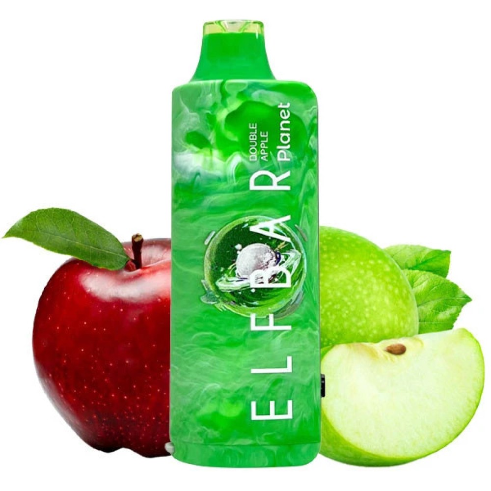 Jednorazowy papieros elektroniczny Elf Bar Planet Double Apple (25000 zaciągnięć)
