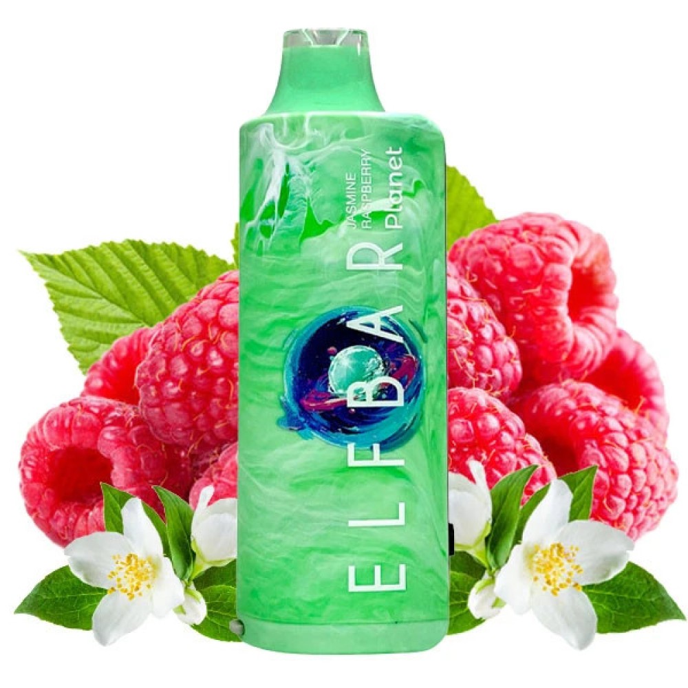 Jednorazowy papieros elektroniczny Elf Bar Planet Jasmine Raspberry (25000 zaciągnięć)