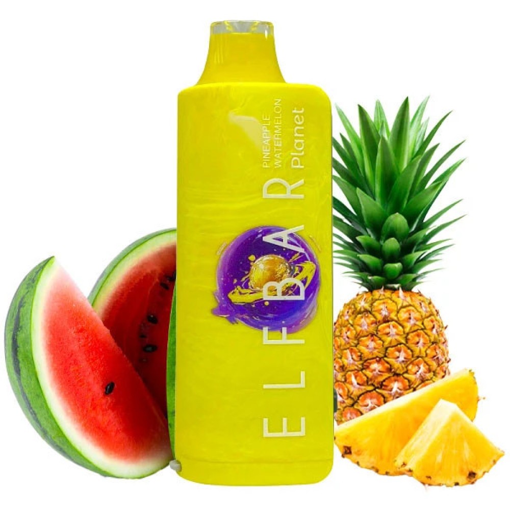 Jednorazowy papieros elektroniczny Elf Bar Planet Ananas Arbuz (25000 zaciągnięć)