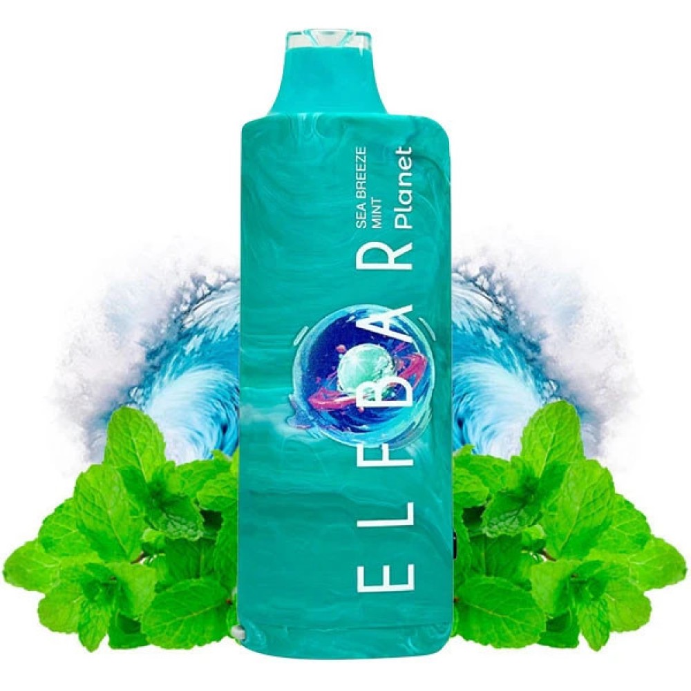 Jednorazowy papieros elektroniczny Elf Bar Planet Sea Breeze Mint (Sea Breeze Mint) (25000 zaciągnięć)