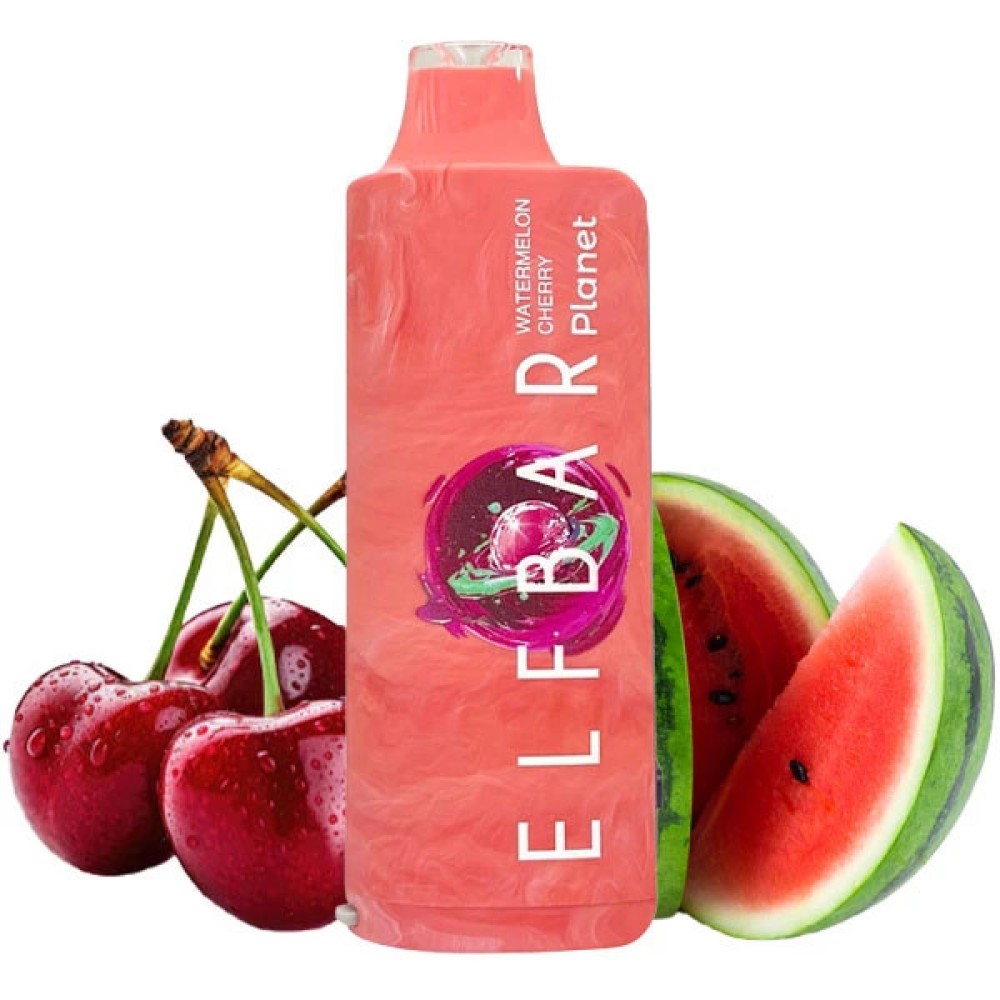 Jednorazowy papieros elektroniczny Elf Bar Planet Watermelon Cherry (25000 zaciągnięć)