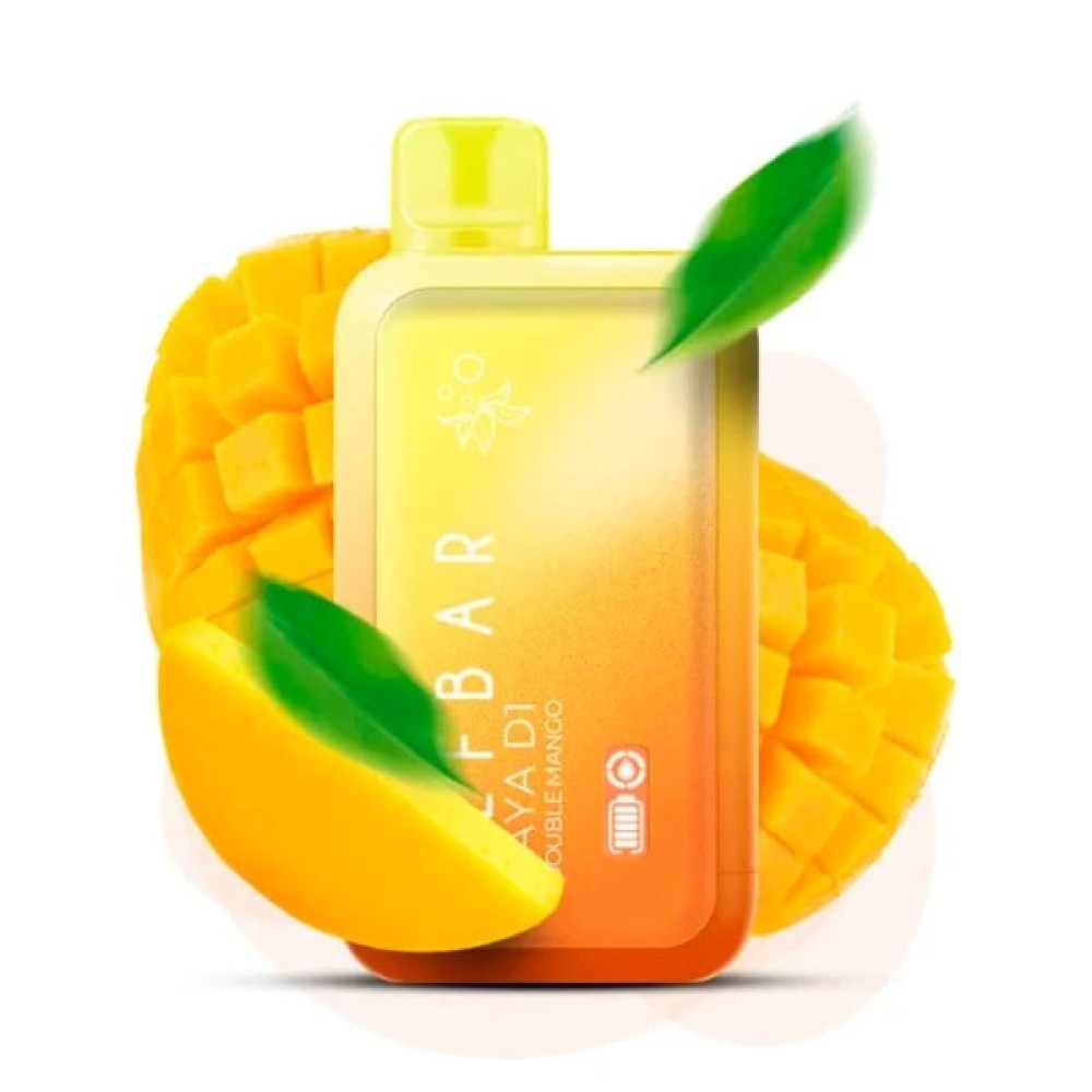 Jednorazowy papieros elektroniczny Elf Bar Raya D1 Double Mango (13000 zaciągnięć)