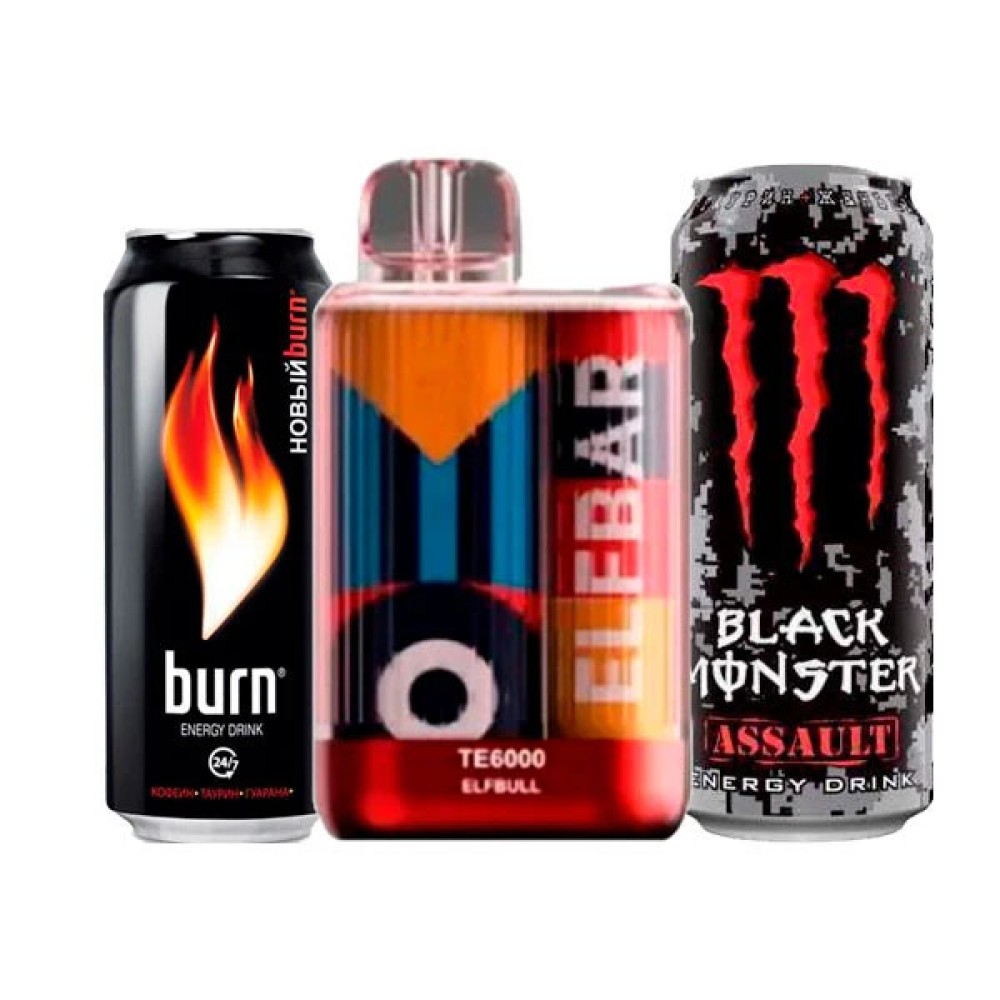 Jednorazowy papieros elektroniczny Elf Bar TE Elfbull (Elfbull) (6000 zaciągnięć)