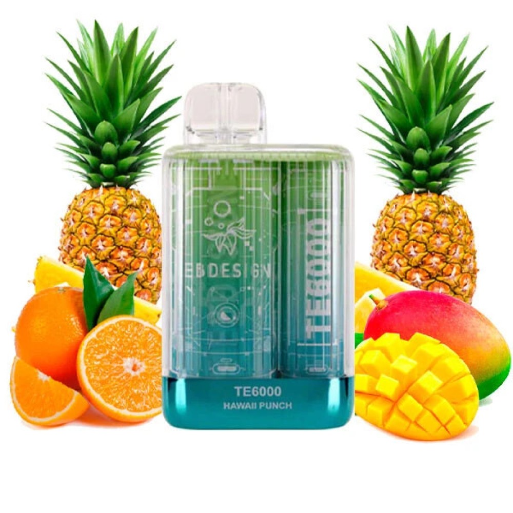 Jednorazowy papieros elektroniczny Elf Bar TE Hawaii Punch (6000 zaciągnięć)