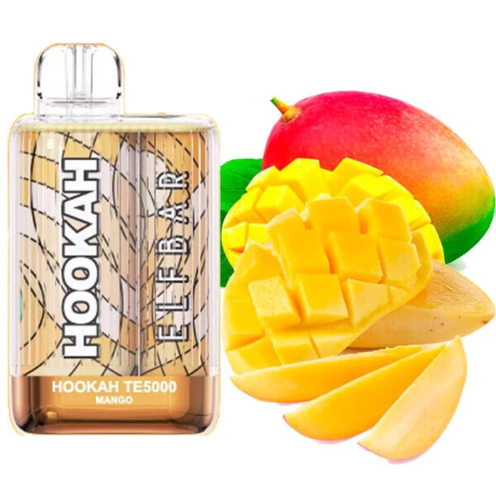 Jednorazowy papieros elektroniczny Elf Bar TE Hookah Edition Mango (5000 zaciągnięć)