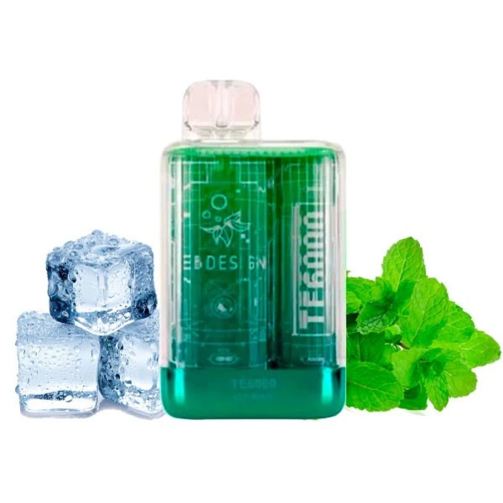 Jednorazowy papieros elektroniczny Elf Bar TE Ice Mint (6000 zaciągnięć)