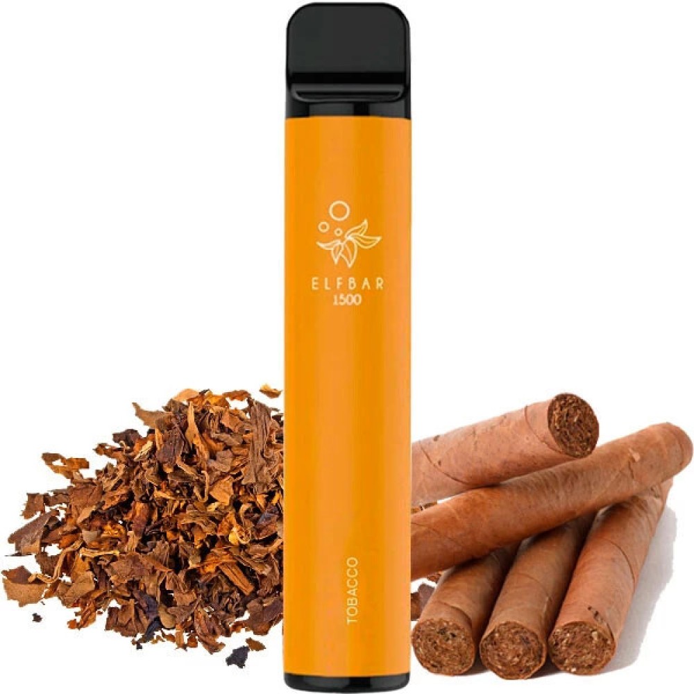 Jednorazowy papieros elektroniczny Elf Bar Tobacco (tytoń) (1500 zaciągnięć)