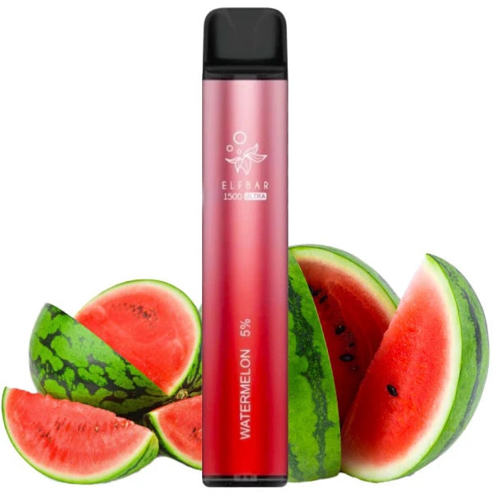 Jednorazowy papieros elektroniczny Elf Bar Ultra Watermelon (1500 zaciągnięć)