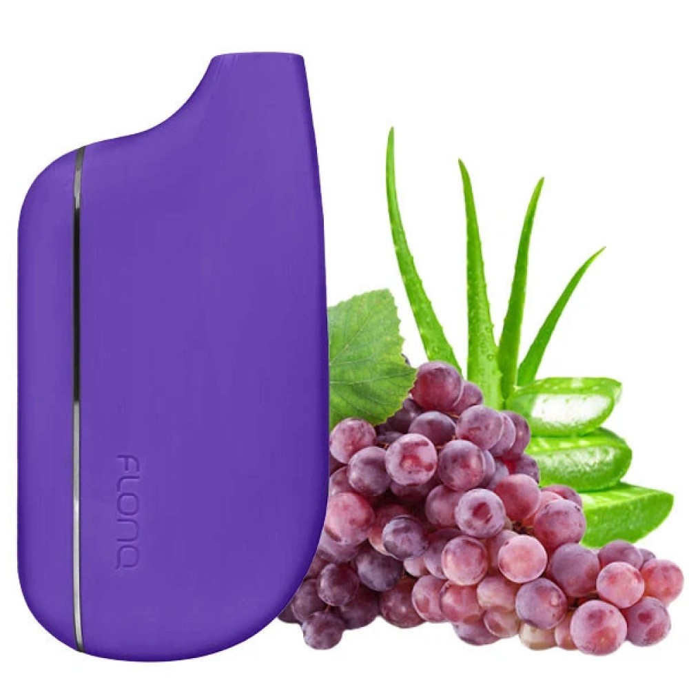 Jednorazowy papieros elektroniczny Flonq Max Smart Aloe Grape (12000 zaciągnięć)