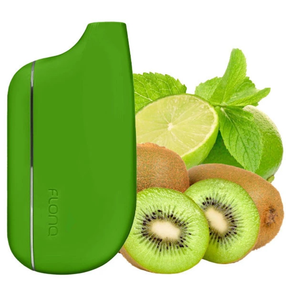 Jednorazowy papieros elektroniczny Flonq Max Smart Kiwi Lime (12000 zaciągnięć)